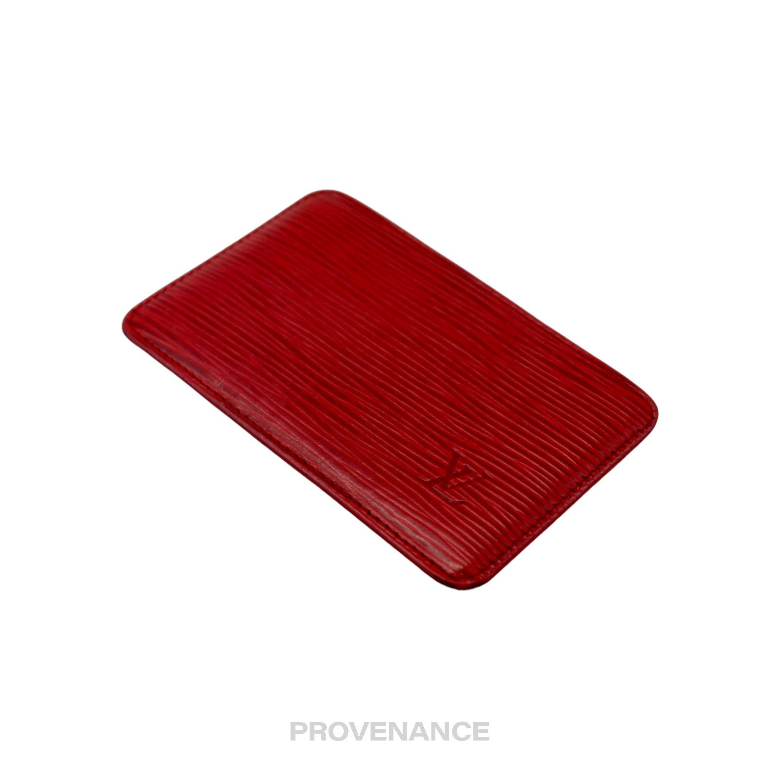 Louis Vuitton Card Holder Wallet - Red Epi Leather - 4