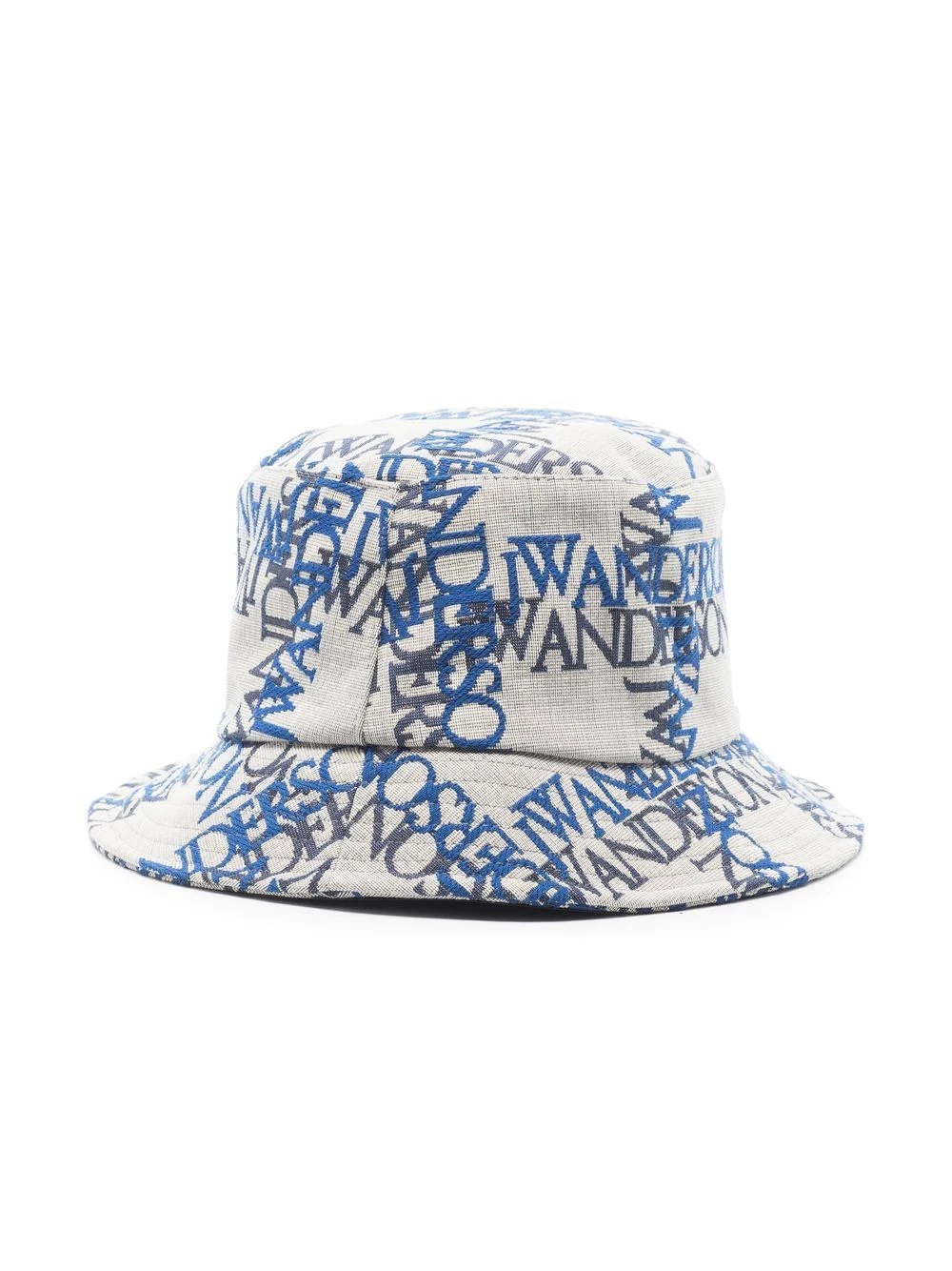 logo-jacquard bucket hat - 3