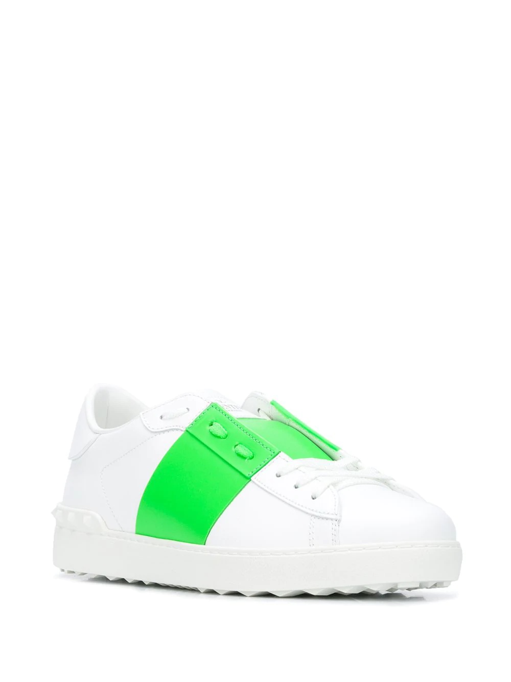 Open contrast-band sneakers - 2