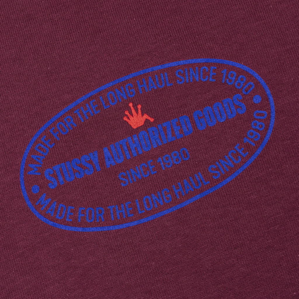 AUTHORIZED TEE - WINE - 3