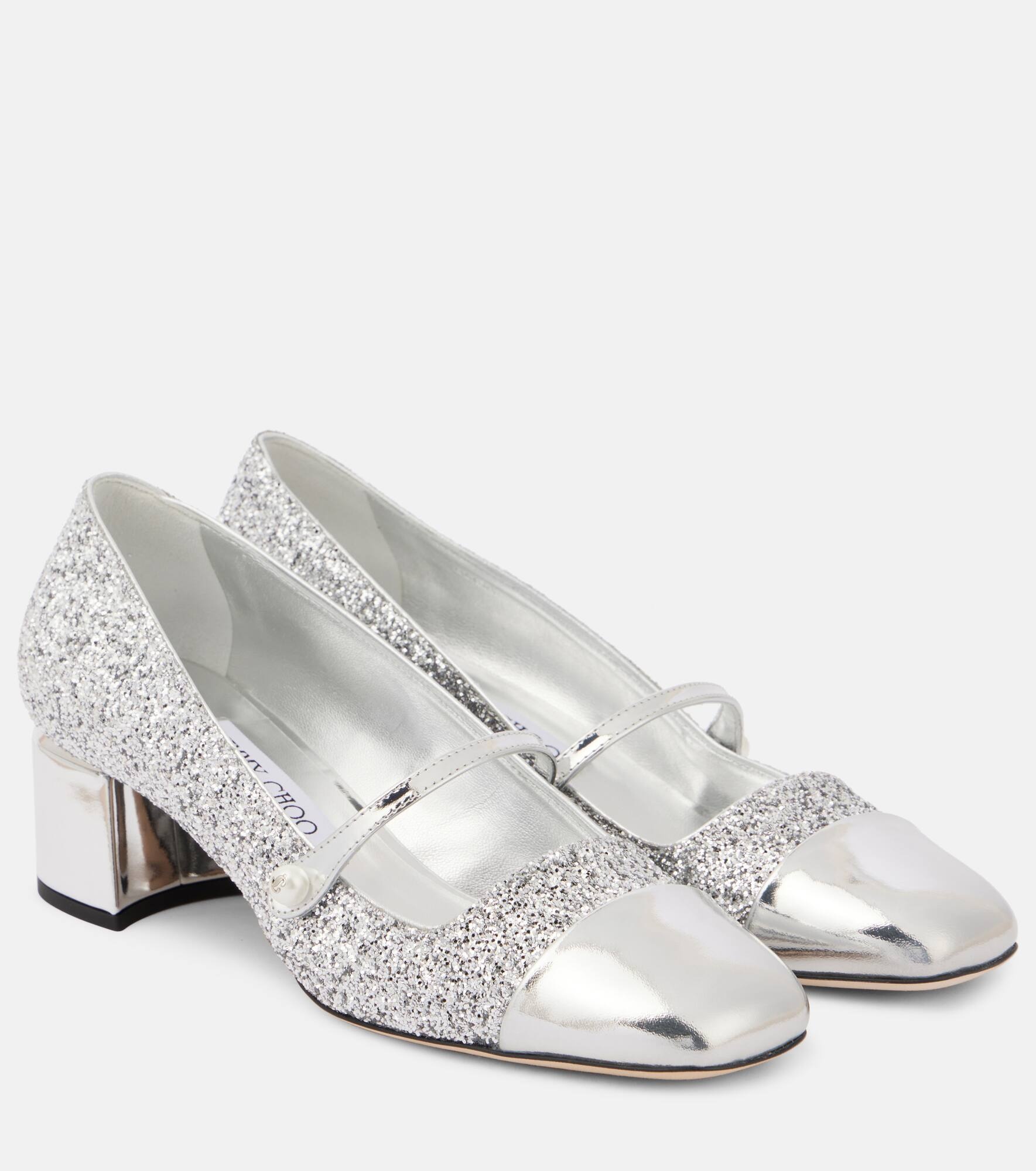 Elisa 45 glitter pumps - 1