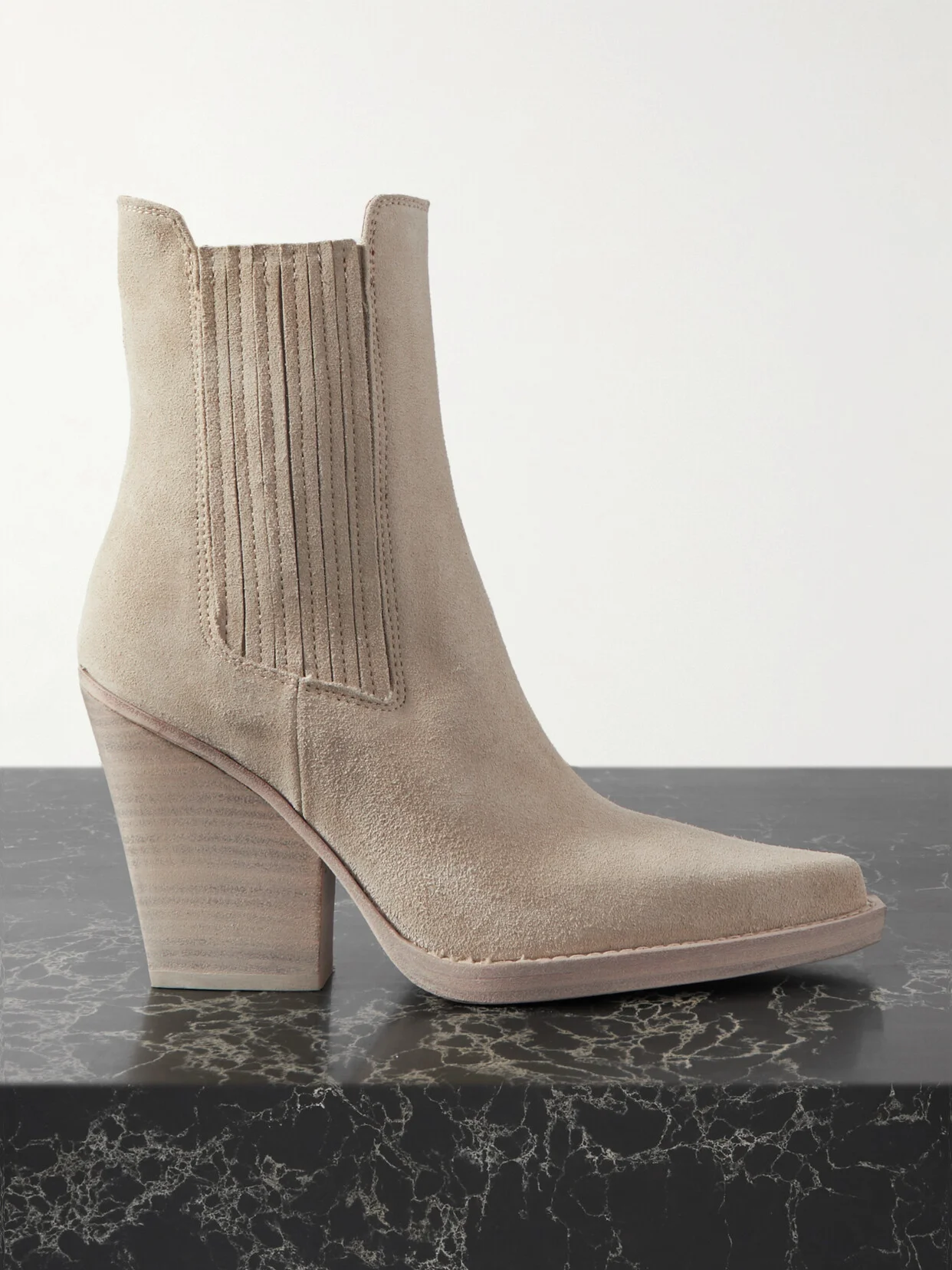 Dallas Suede Ankle Boots - 1