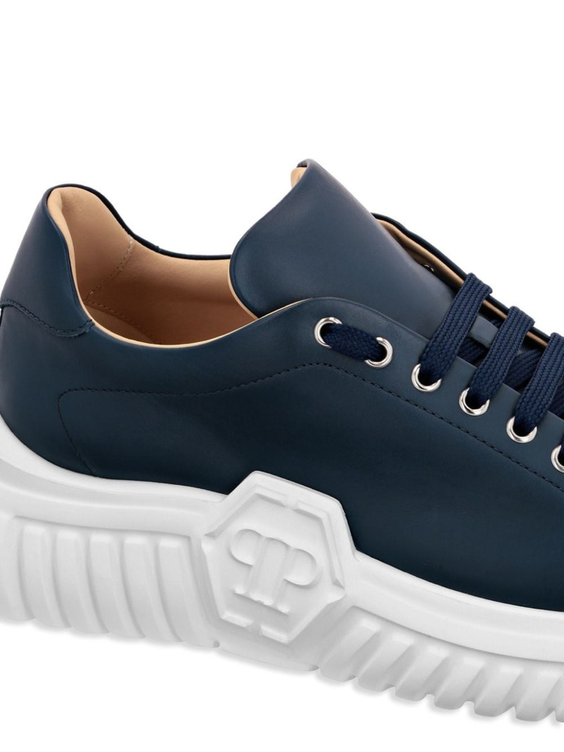 Supersonic leather sneakers 4