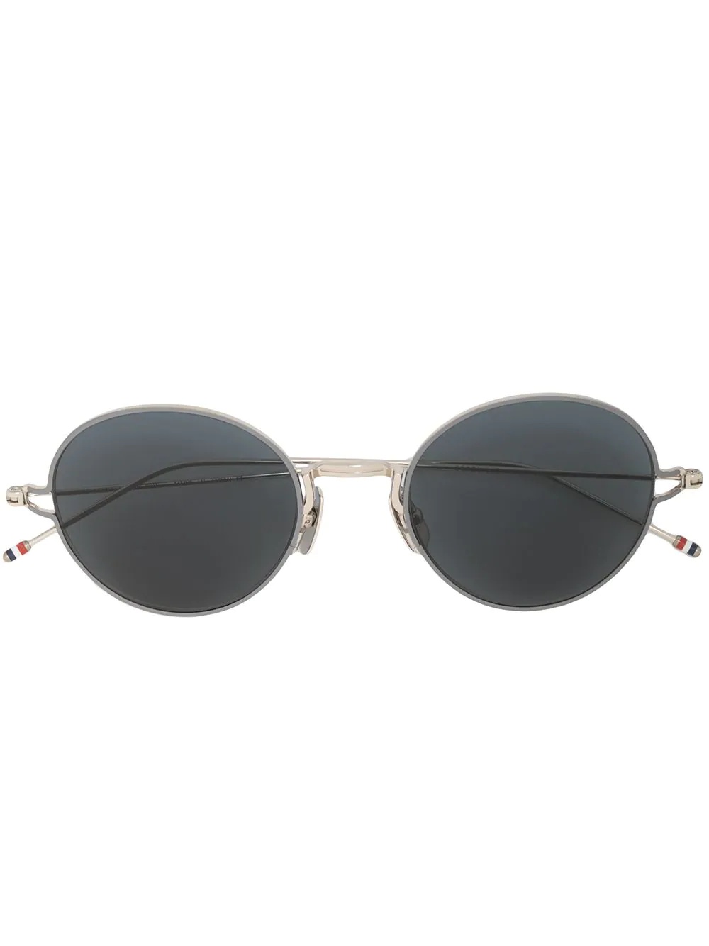 round-frame sunglasses - 1