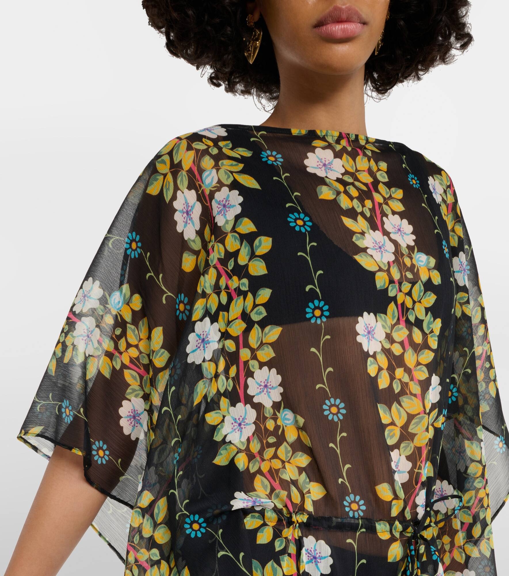 Printed midi dress - 4