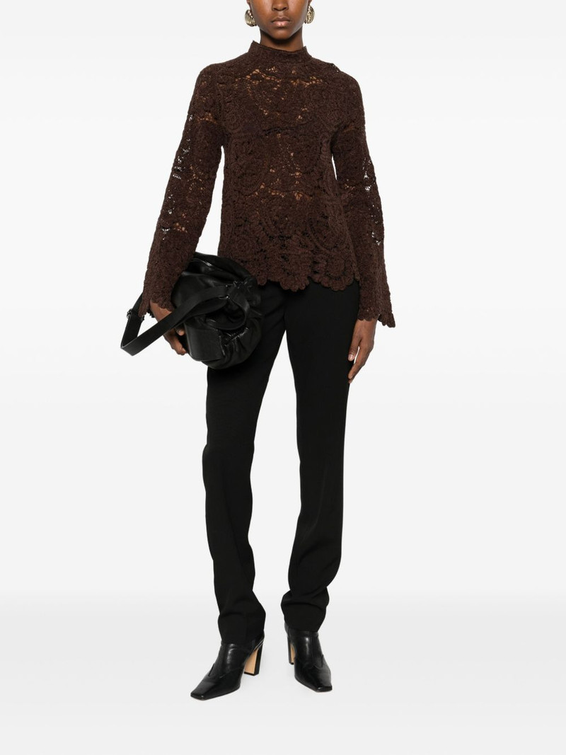Loulou de Saison Wade lace sweater outlook