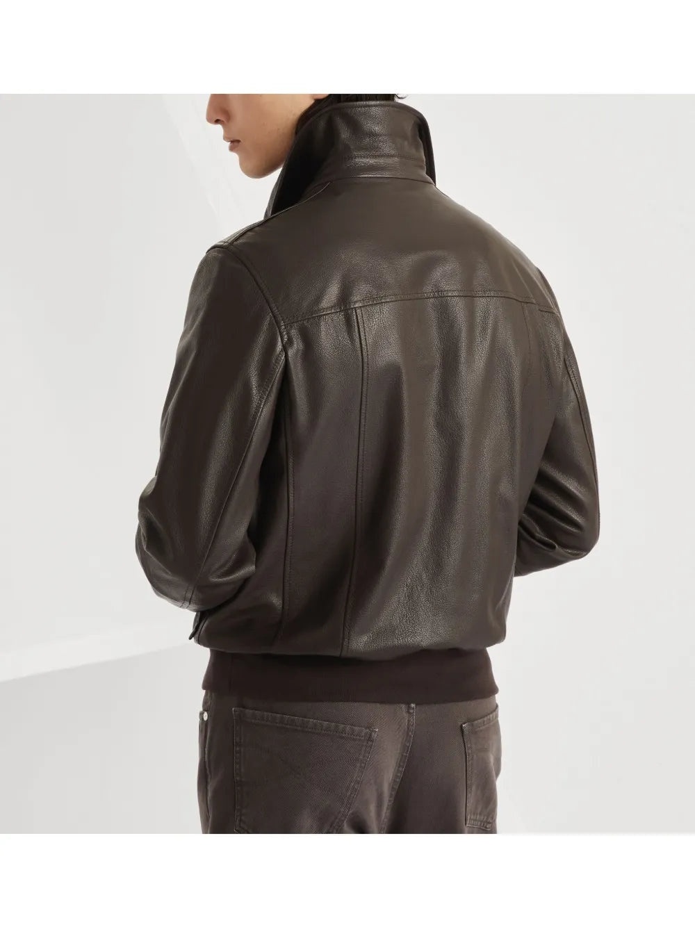 AVIATOR LEATHER JACKET - 4