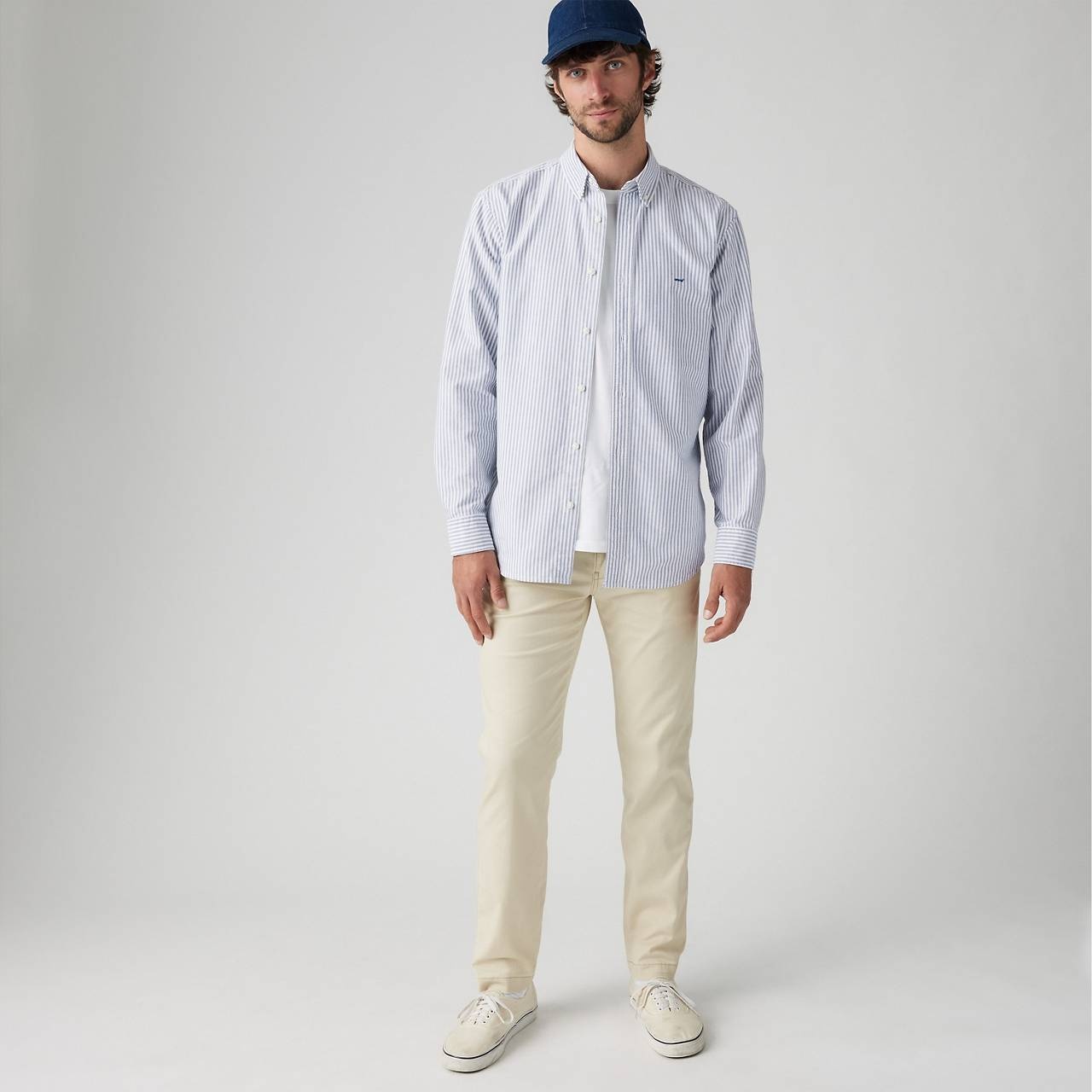 LEVI’S® XX CHINO STANDARD TAPER FIT COTTON LINEN MEN'S PANTS - 3