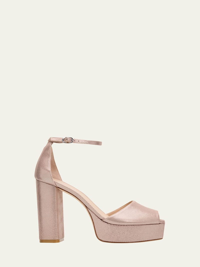 110mm Sabrina Platform Ankle-Strap Sandals 1