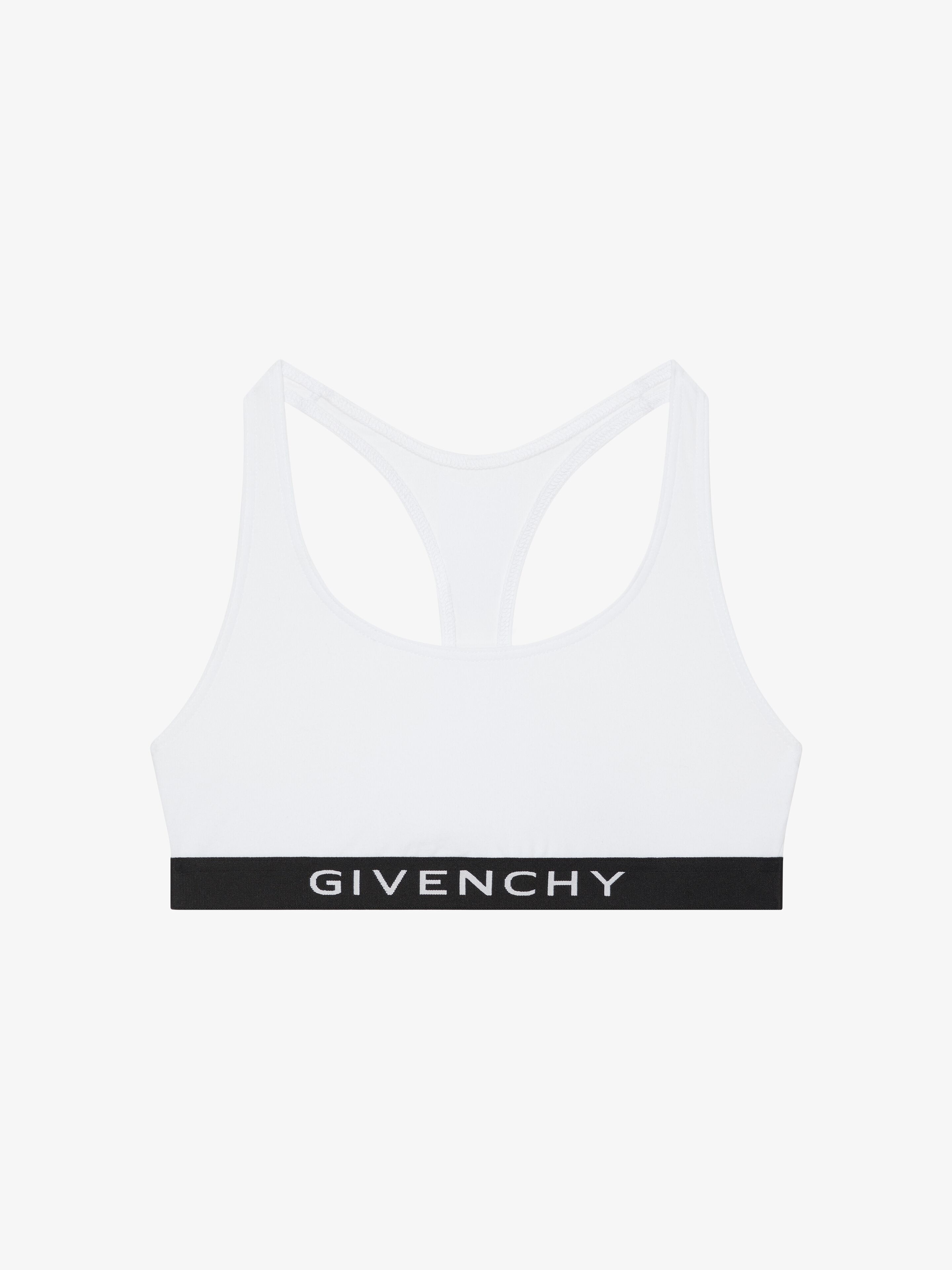 BRASSIÈRE IN JERSEY BIO WITH GIVENCHY 4G SIGNATURE - 1