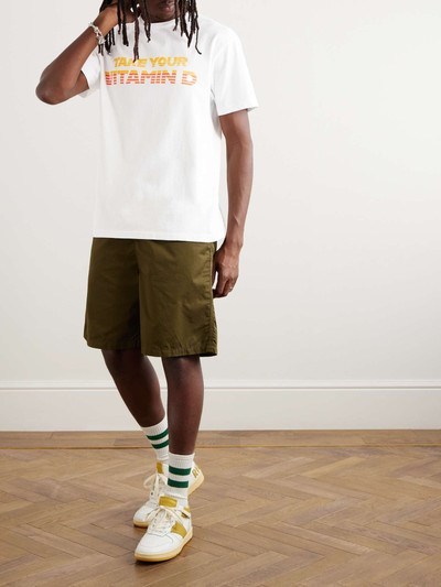 GALLERY DEPT. Vitamin D Logo-Print Cotton-Jersey T-Shirt outlook