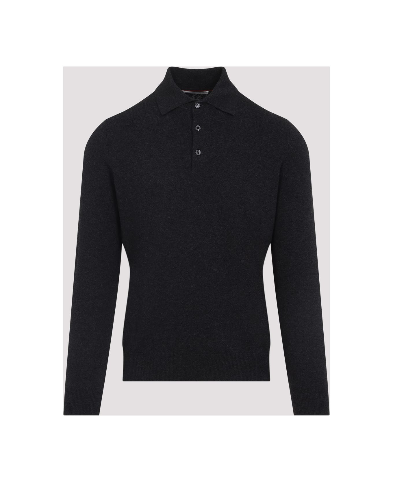 Cashmere Ls Polo - 3