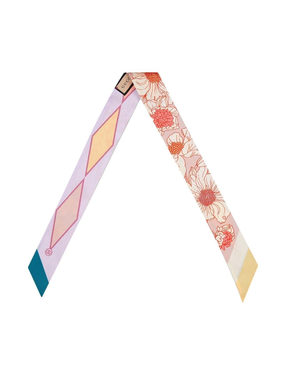 Gucci Lovelight printed thin scarf - 2