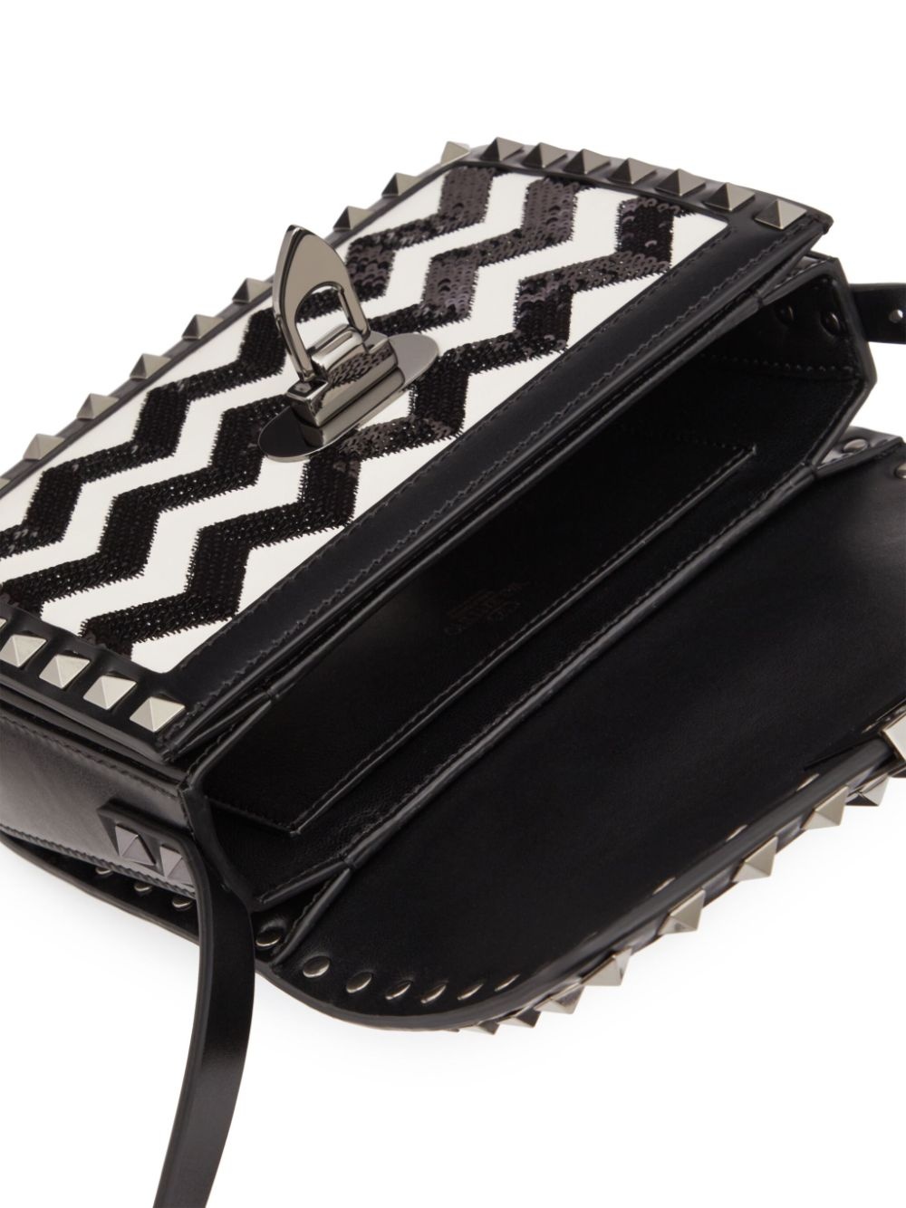 Rockstud23 leather shoulder bag - 7