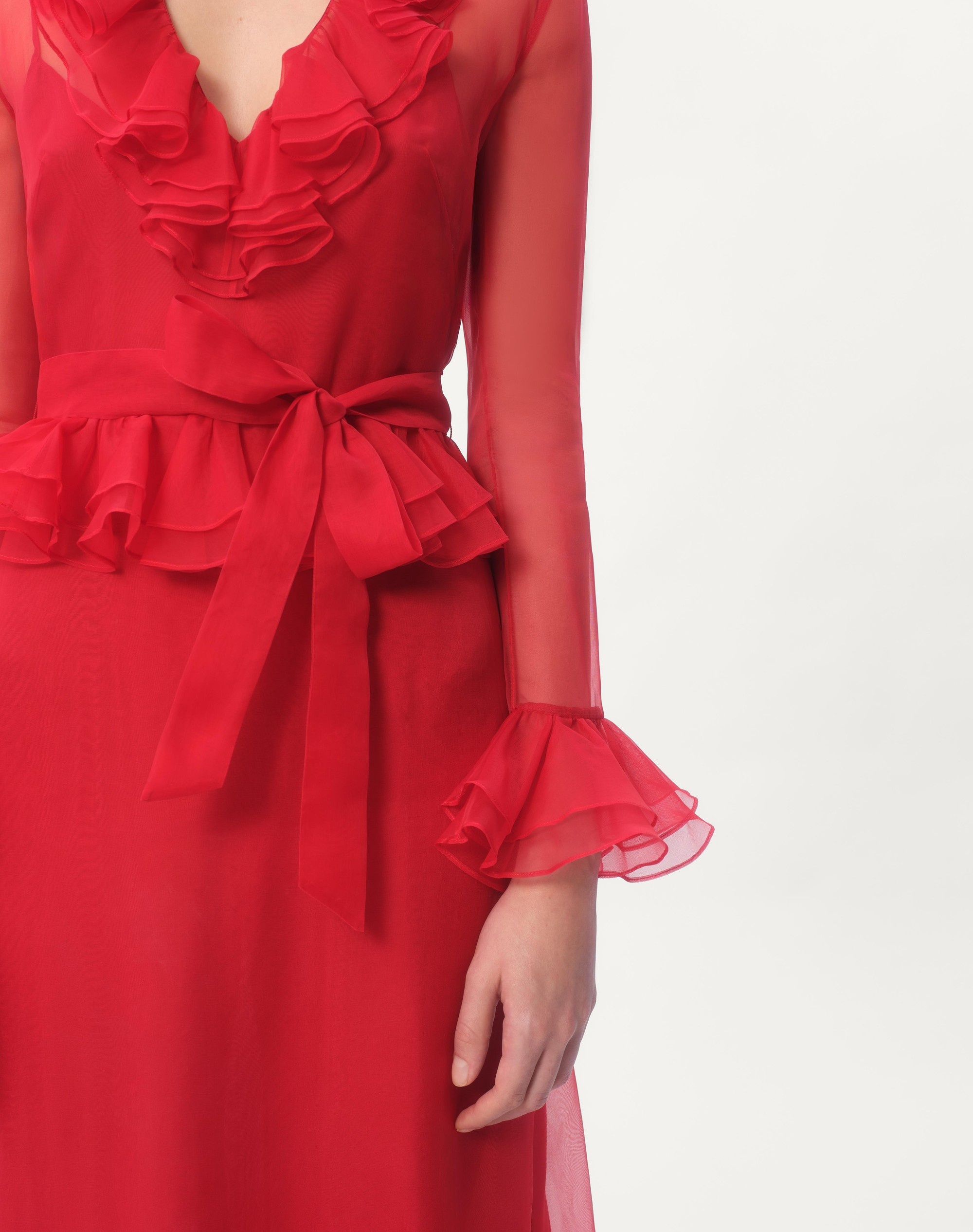 ORGANZA MIDI DRESS - 5