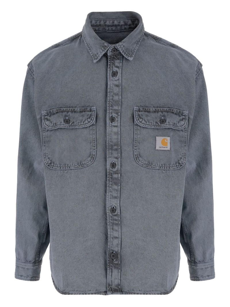 Salinac pocket-flap shirt jacket 1