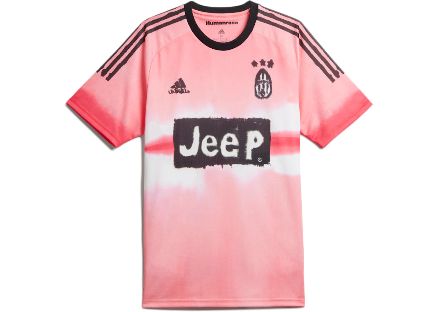 adidas Juventus Human Race Jersey Glow Pink/Black - 1