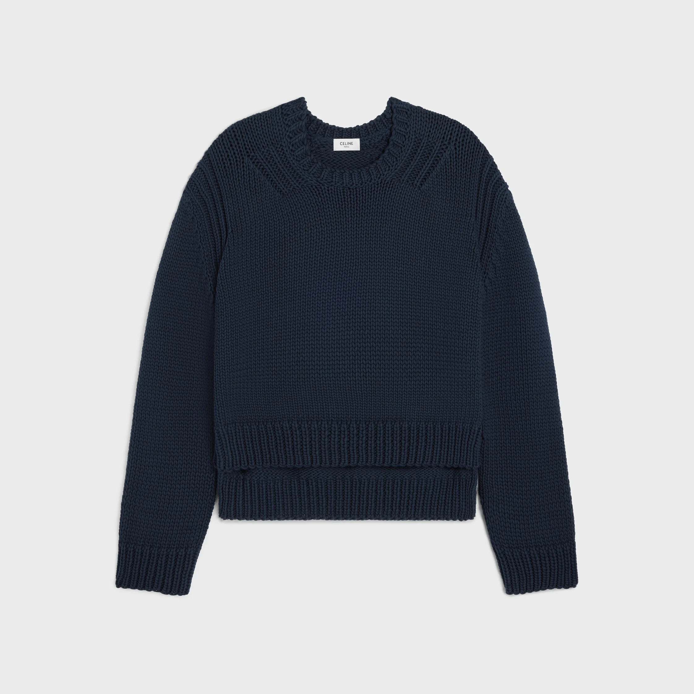 crewneck sweater IN cotton - 1