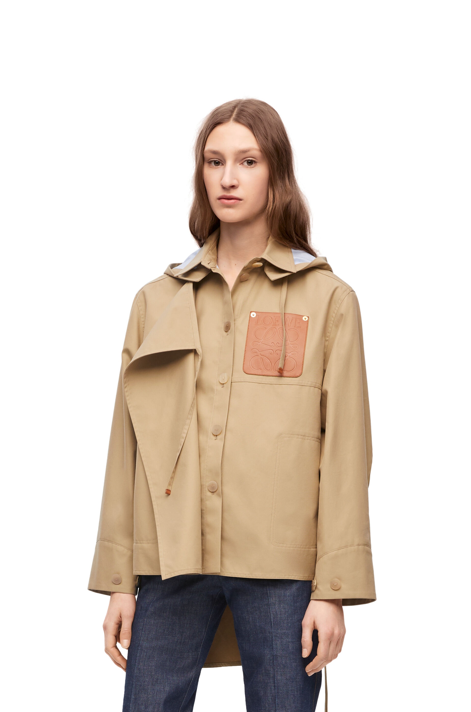Hooded parka in cotton - 3