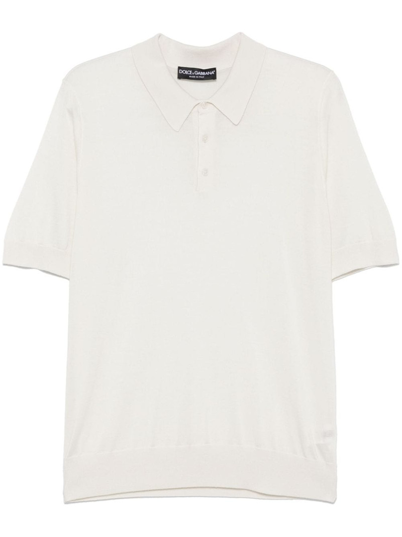 fine-knit polo shirt 1