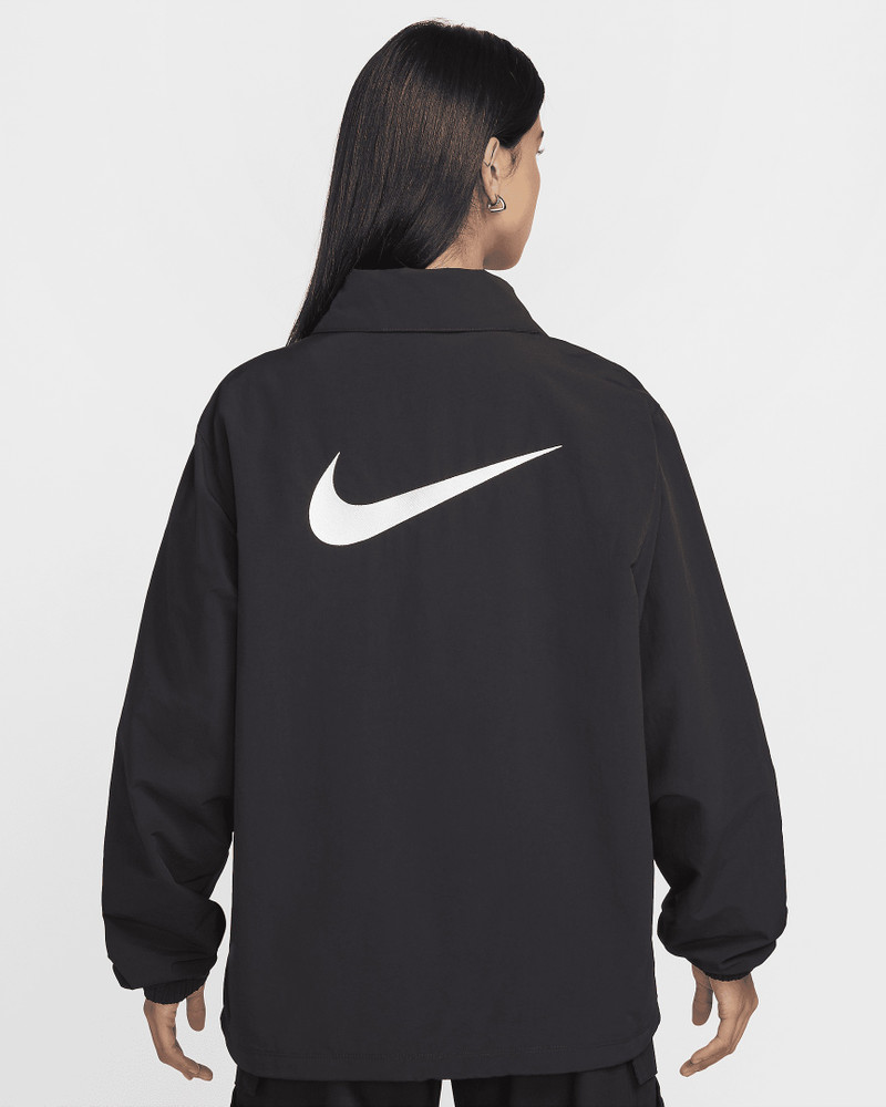 Nike Nike Sportswear Essential Women's Oversized UV Woven Coaches' Jacket outlook