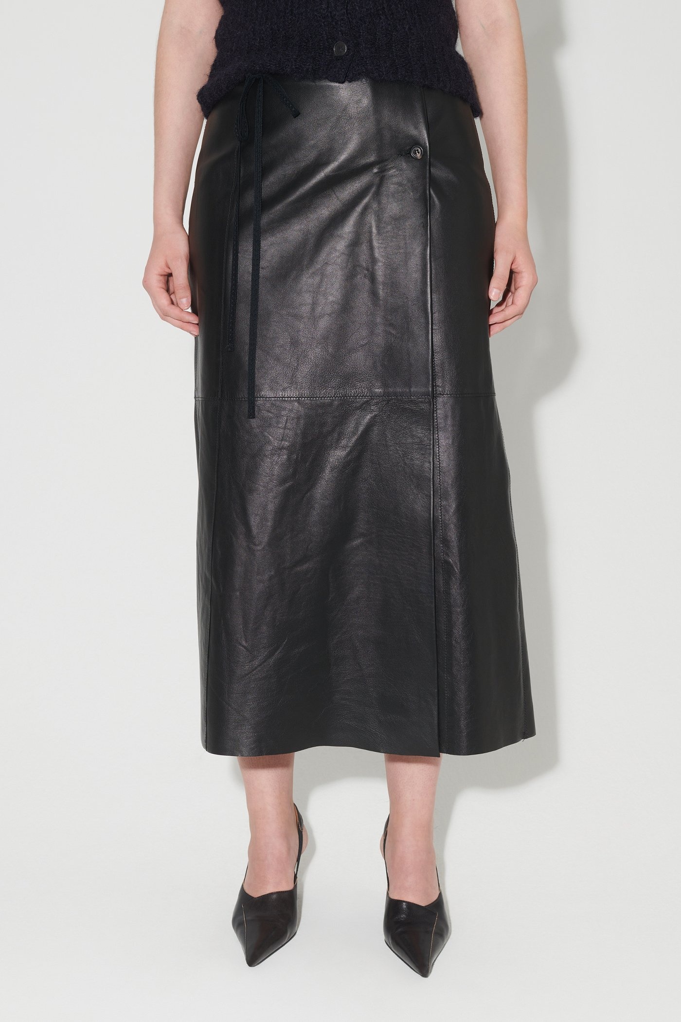 Leather Sarong Black - 2