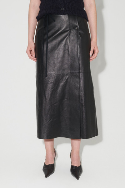 Our Legacy Leather Sarong Black outlook