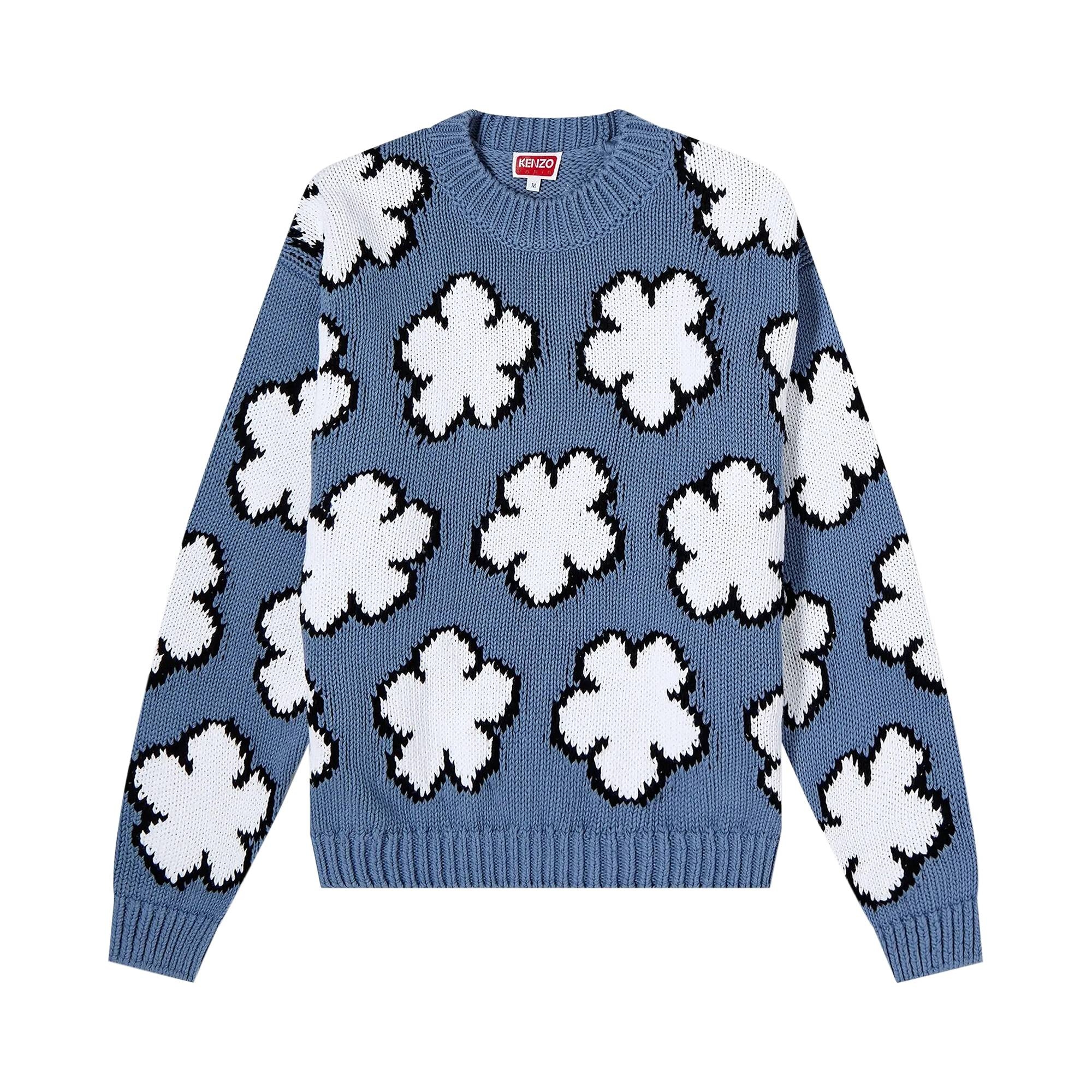 Kenzo All Over Boke Flower Jumper 'Blue' - 1