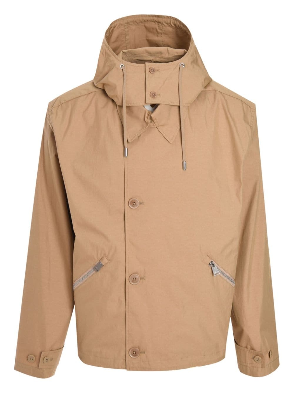 detachable-hood ward utility jacket - 2