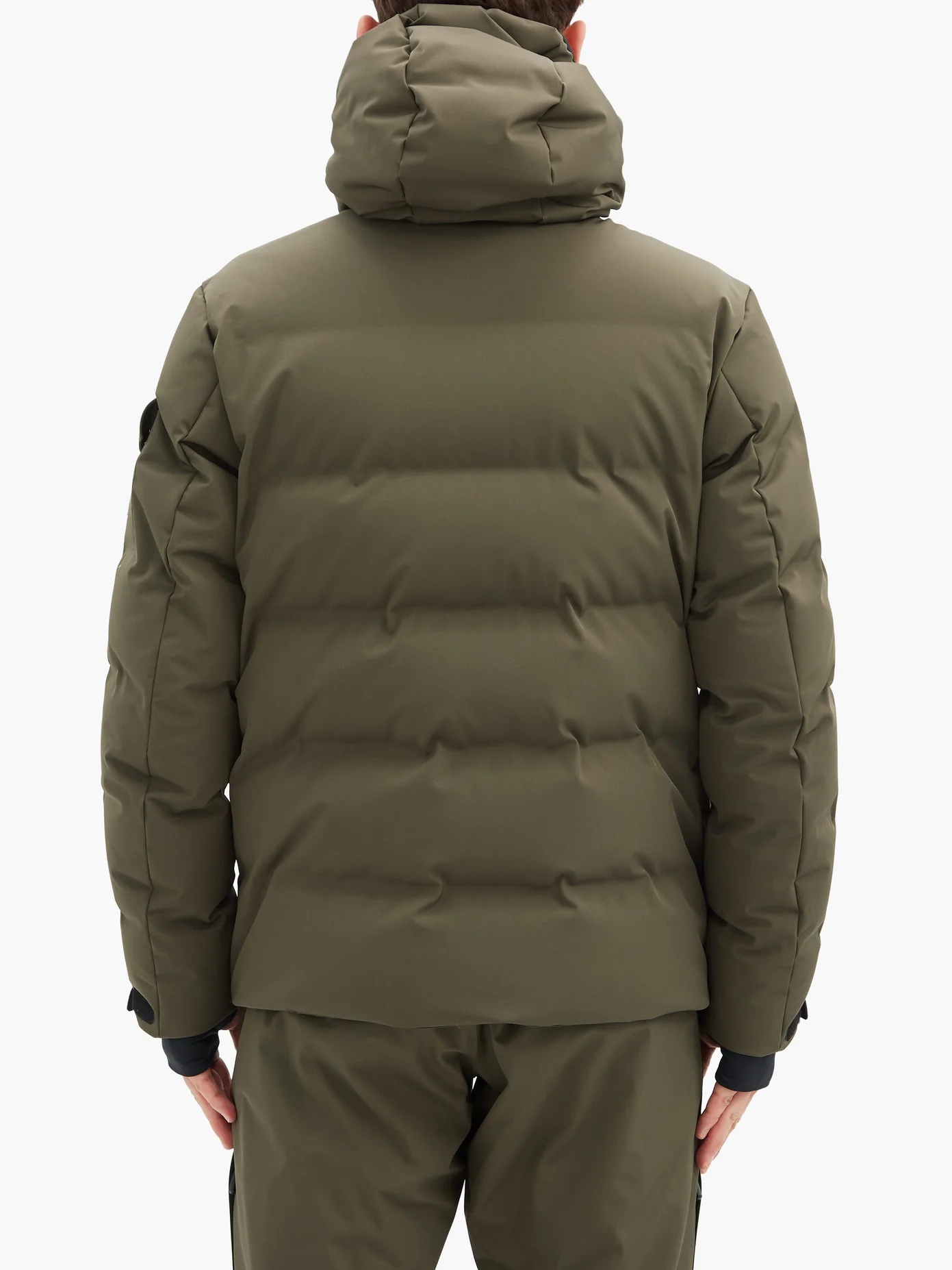 Montgetech quilted down hooded ski jacket - 5