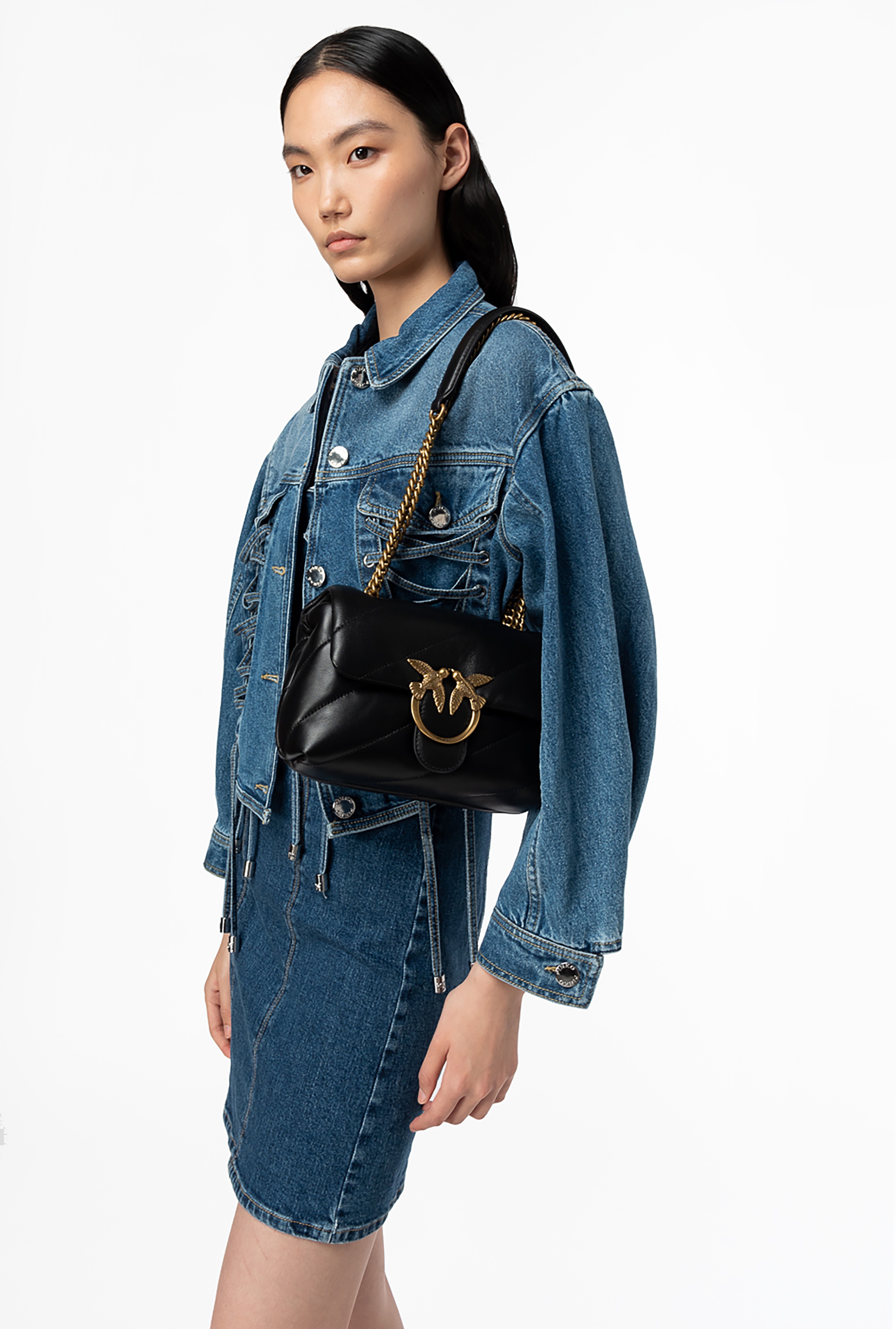 PINKO MINI LOVE BAG PUFF MAXI QUILT | REVERSIBLE