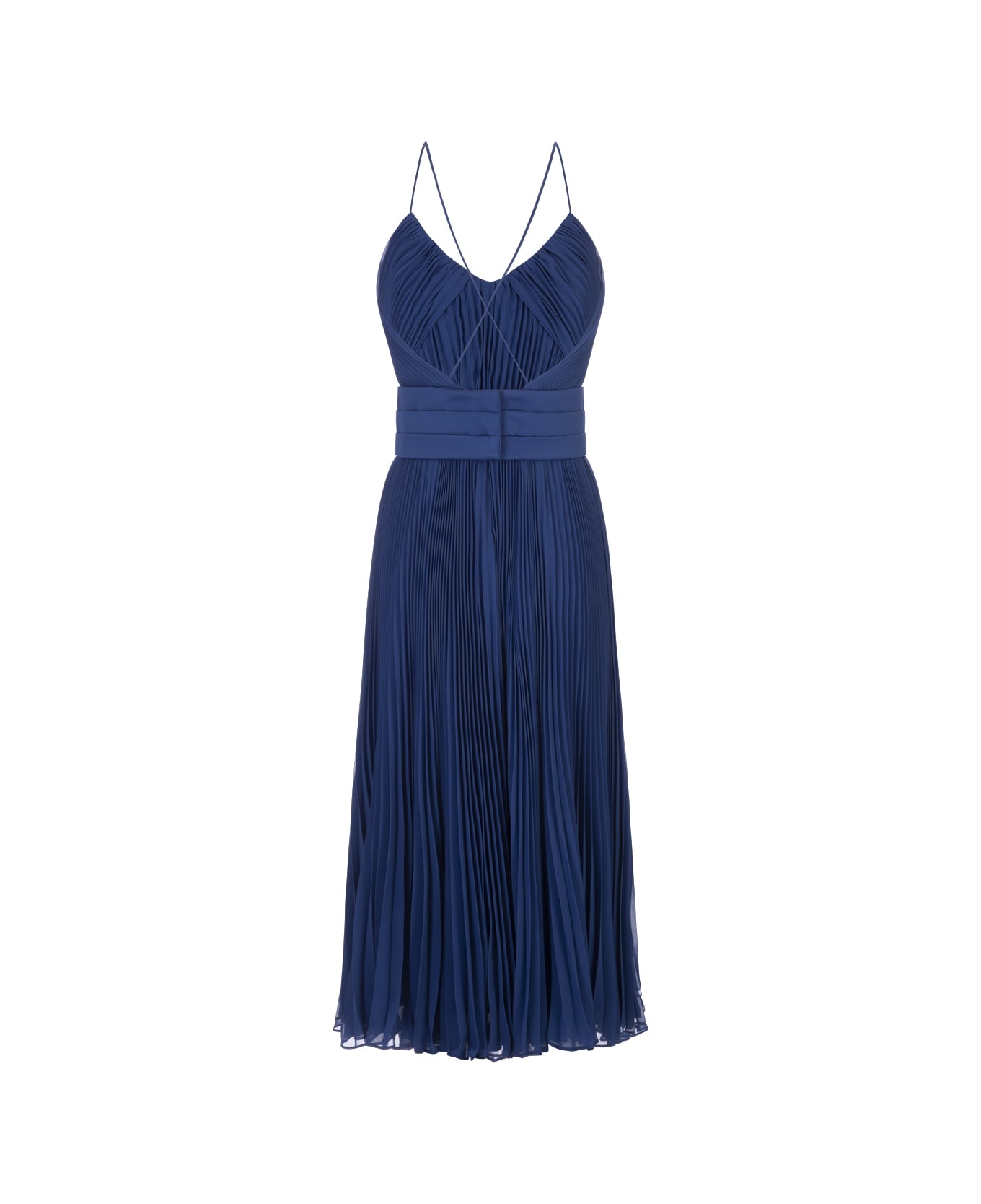 Blue Clarino Dress - 2