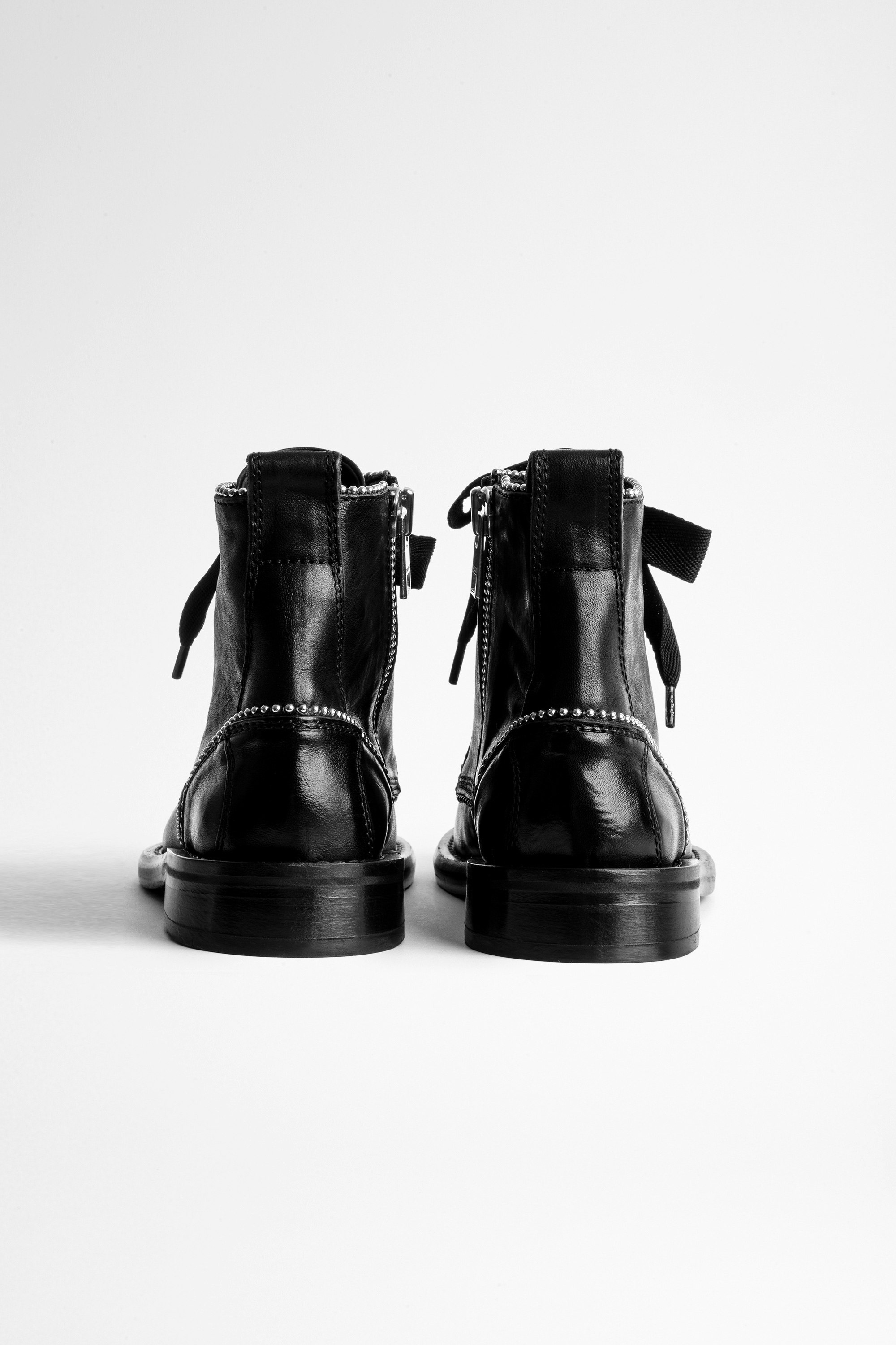 Laureen Roma Studs Ankle Boots - 3