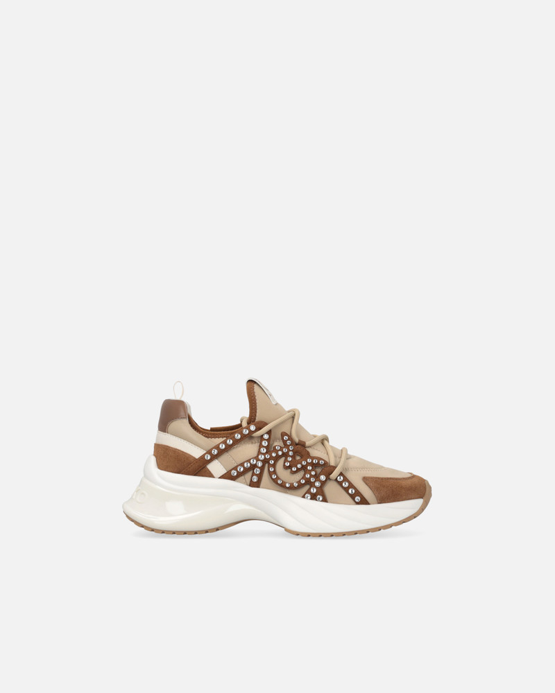 ARIEL SNEAKERS WITH LACES AND RHINESTONES 1