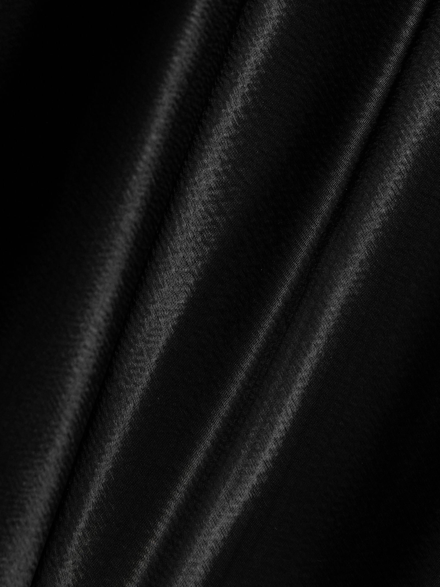 Layla hammered-satin maxi dress Black - 4