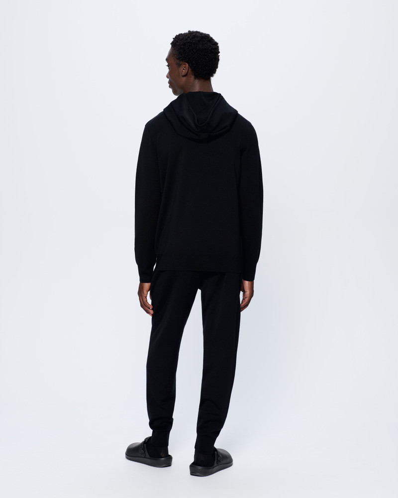 Mens DNA Regenerative Merino Wool Track Pants - Black 5