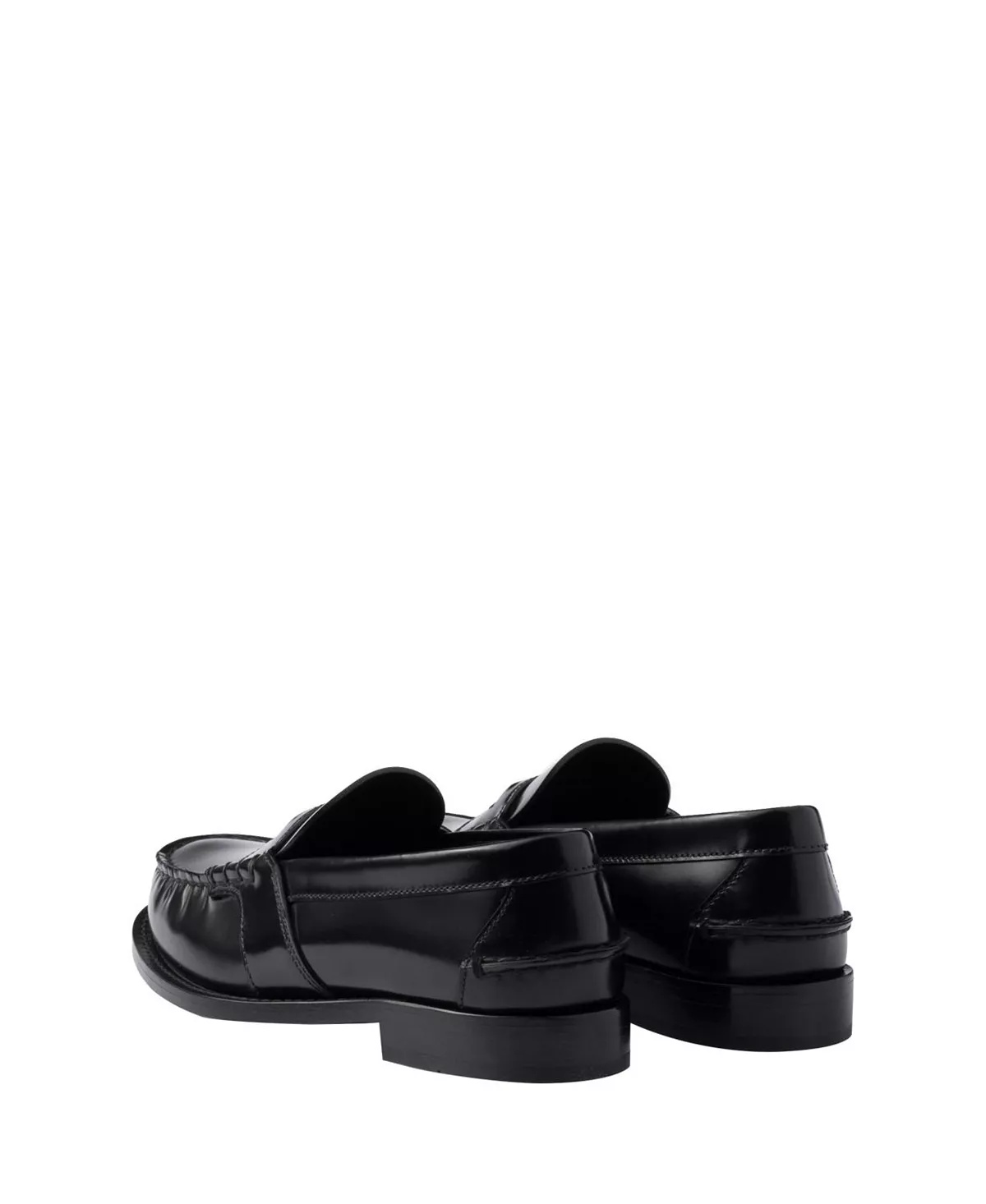 Women's Brushed Leather Loafers - 4