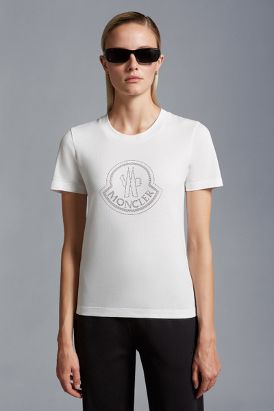 Moncler Crystal Logo T-Shirt outlook