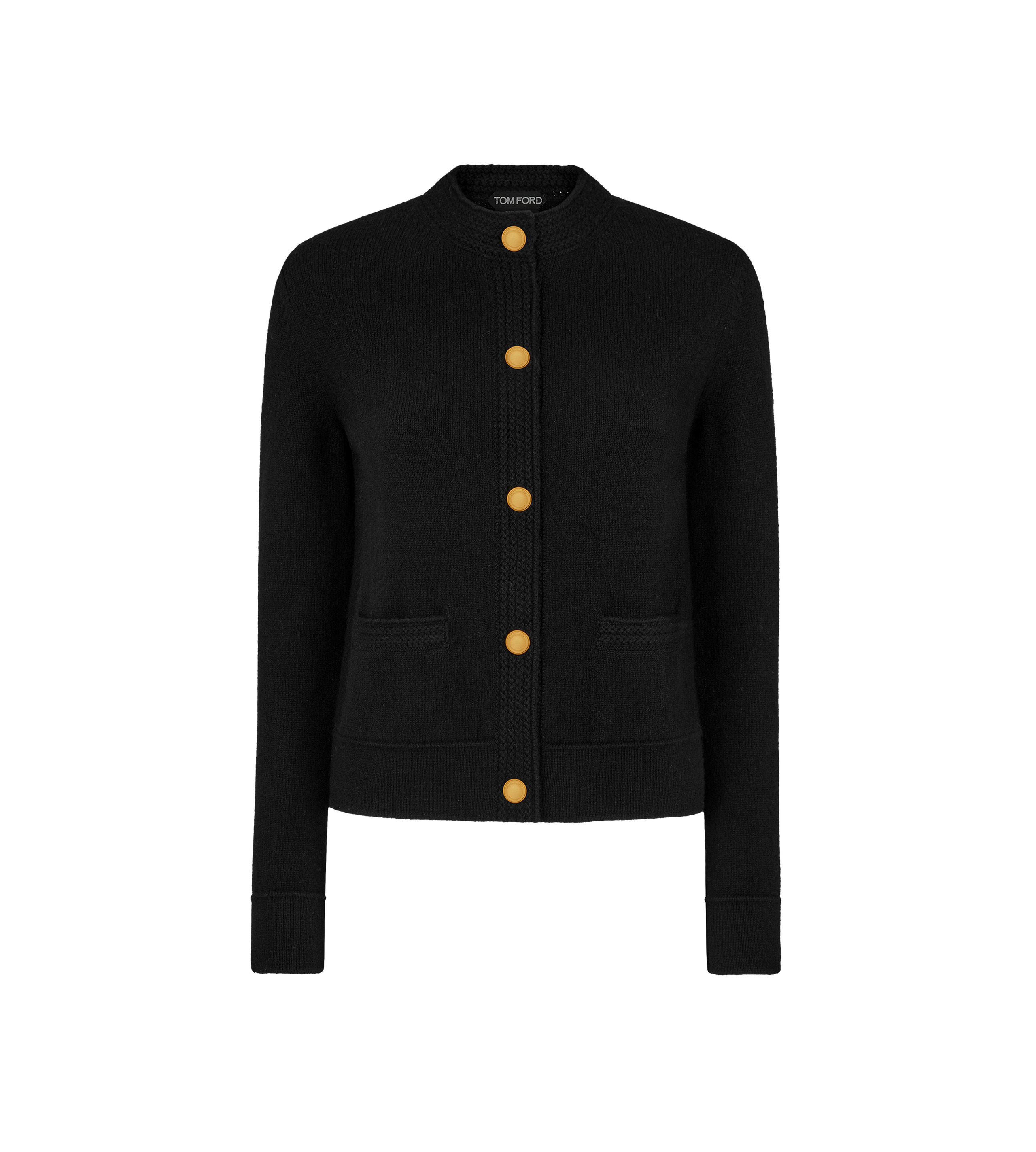 SOFT CASHMERE KNIT CARDIGAN - 1
