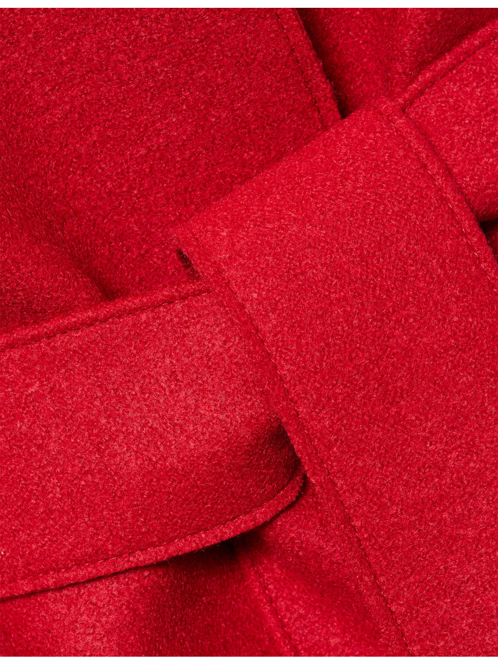 Puff-Sleeve Pressed Wool Coat - 6