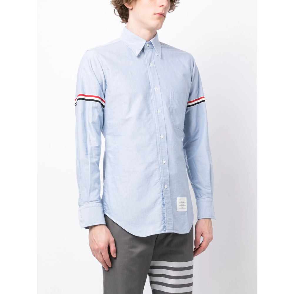 Thom Browne Blue Shirts Men - 4