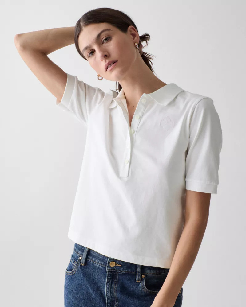 kate spade Essential Cotton Polo outlook