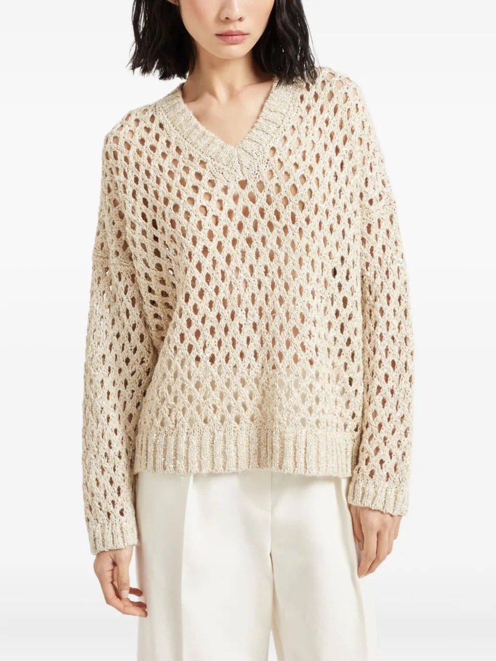 FISH NET SWEATER - 4