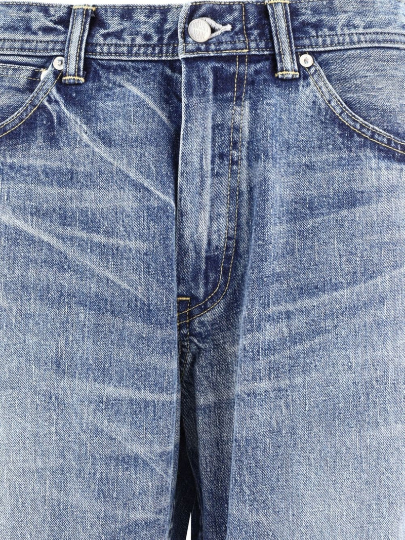 stonewashed denim trousers 3