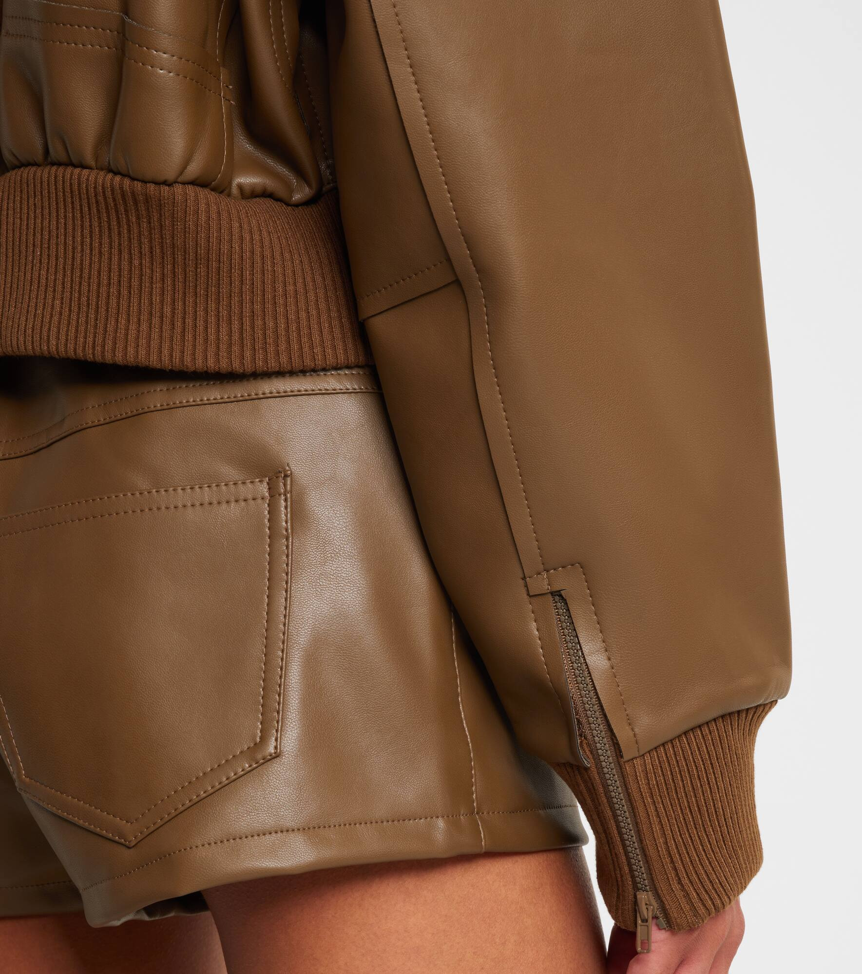 Cropped blouson - 6