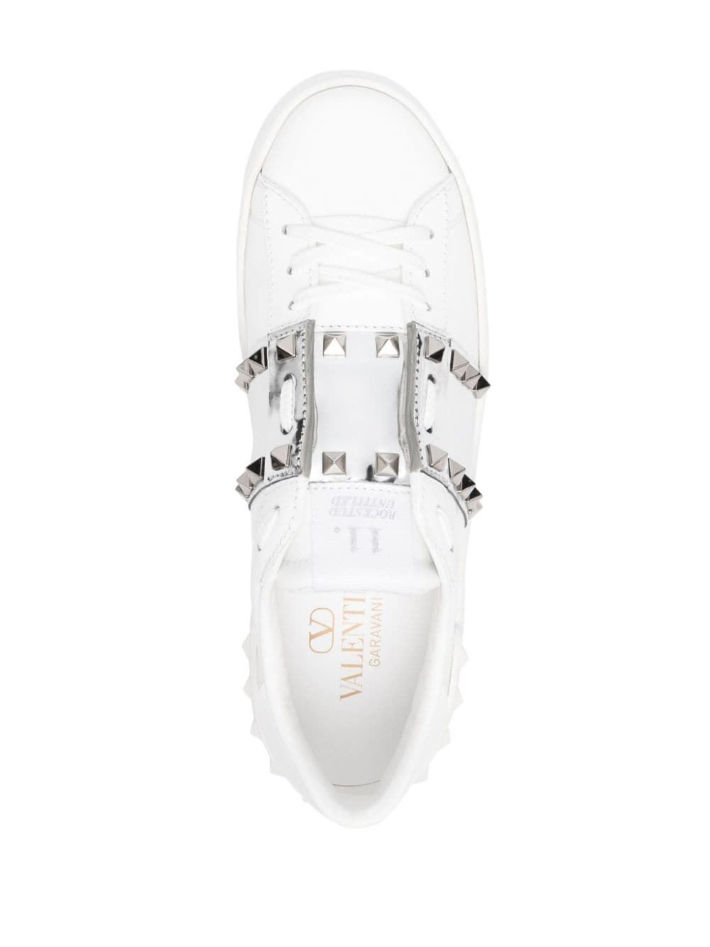 Rockstud Untitled 57mm flatform sneakers - 4