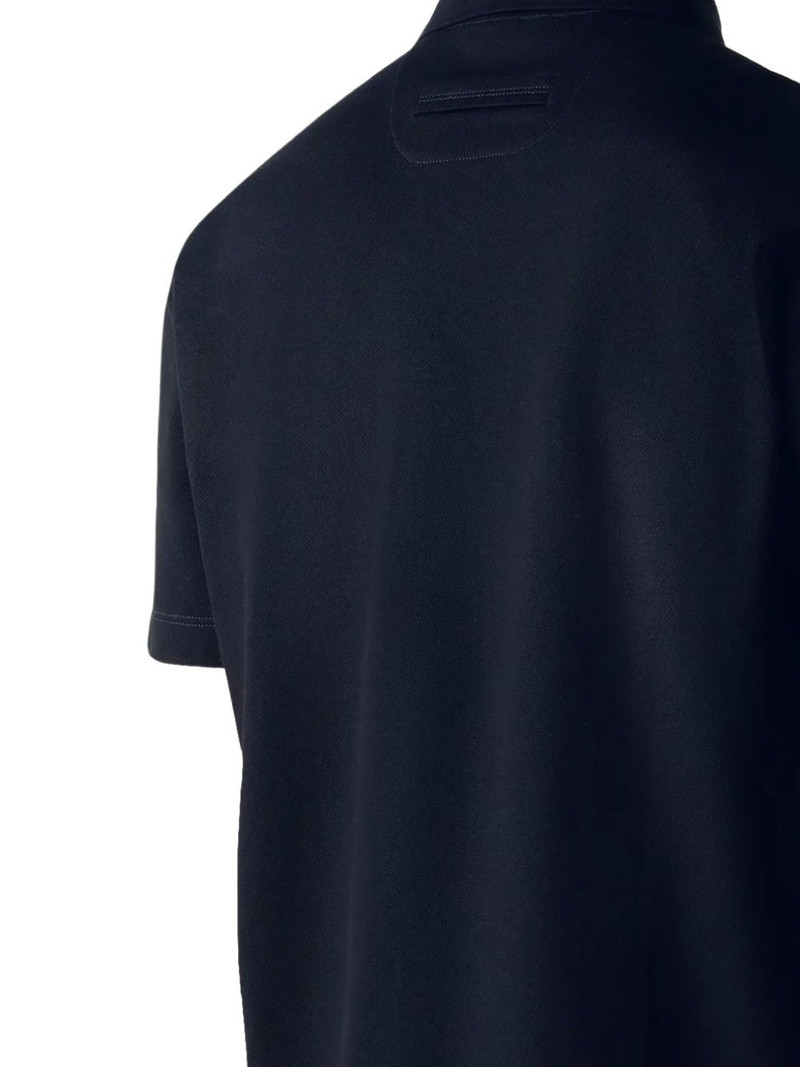 ZEGNA buttoned polo shirt outlook