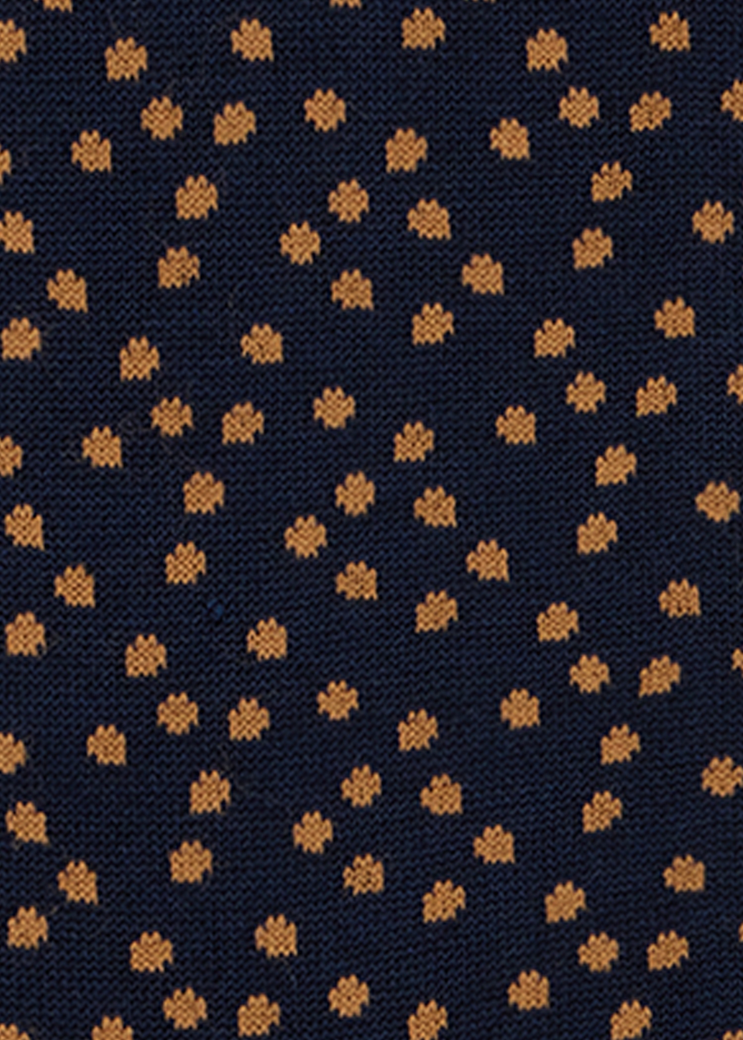 Navy Polka Dot Socks - 3