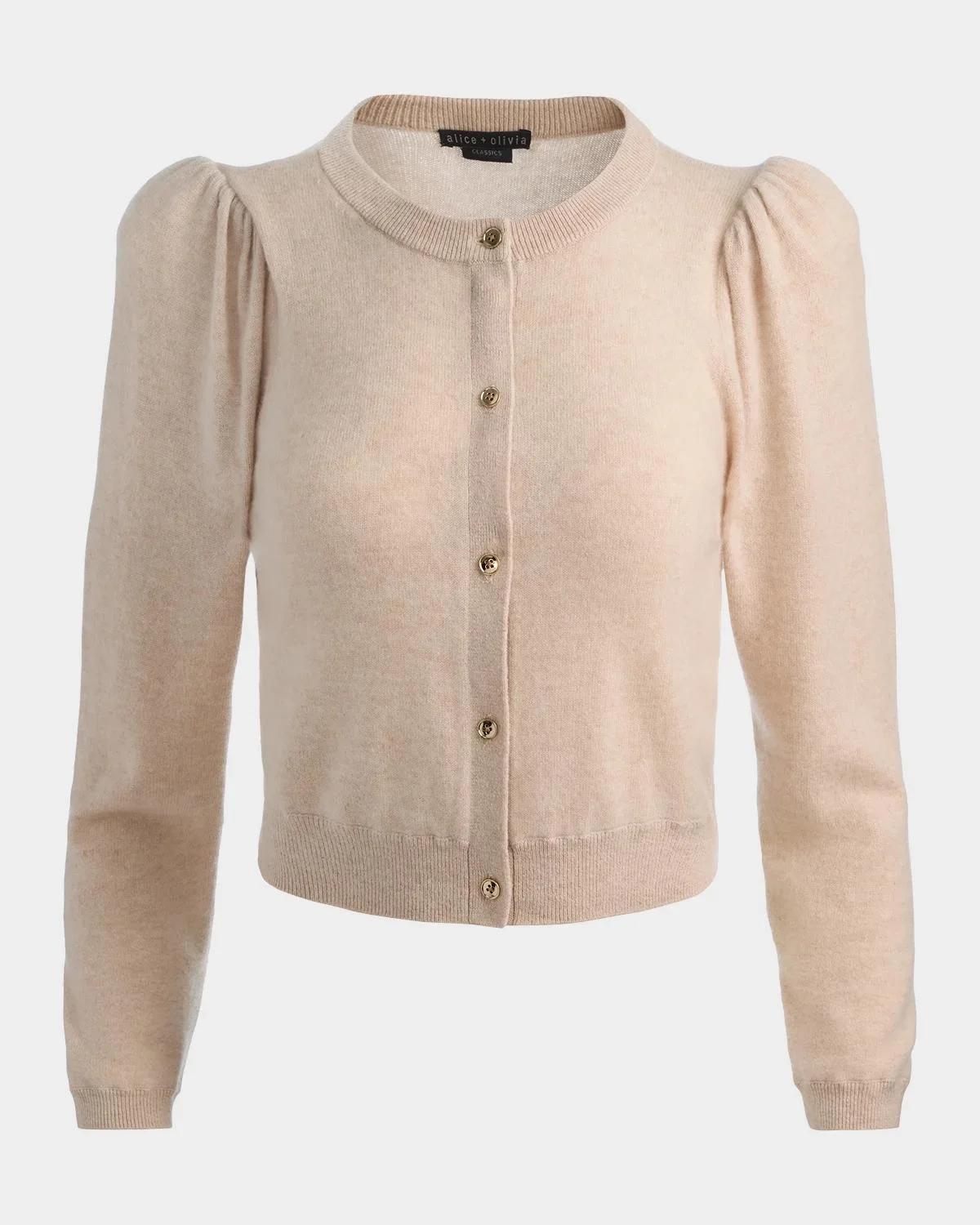 Dollie Puff-Sleeve Cardigan - 1