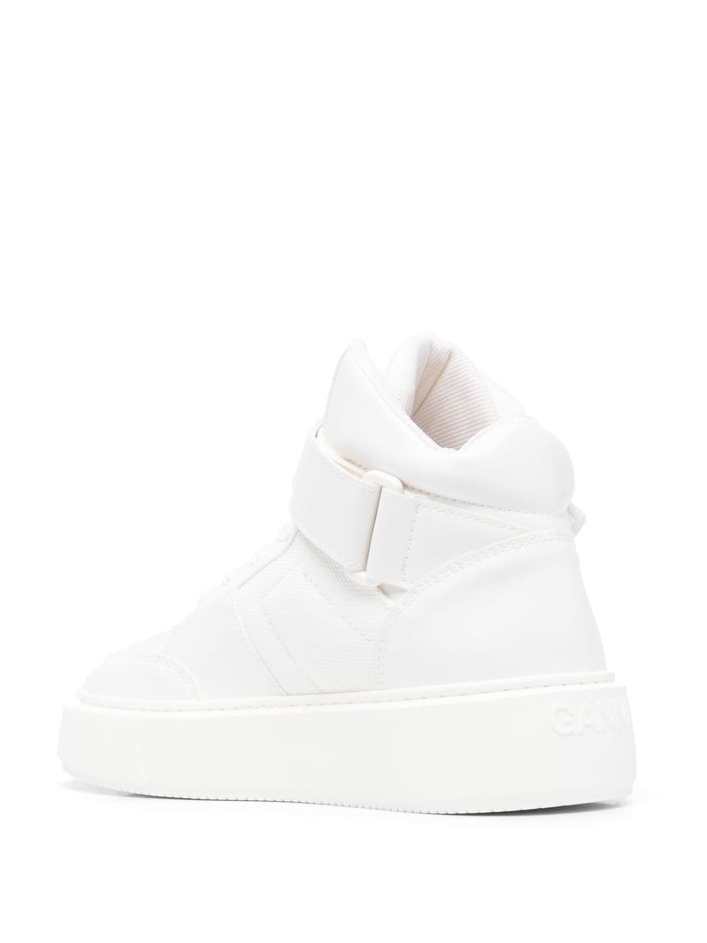 touch-strap high-top sneakers - 3